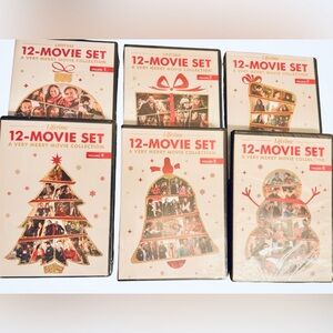Lifetime 12-Movie DVD Set A Very Merry Christmas Collection Volume 1,2,3,4,5,6